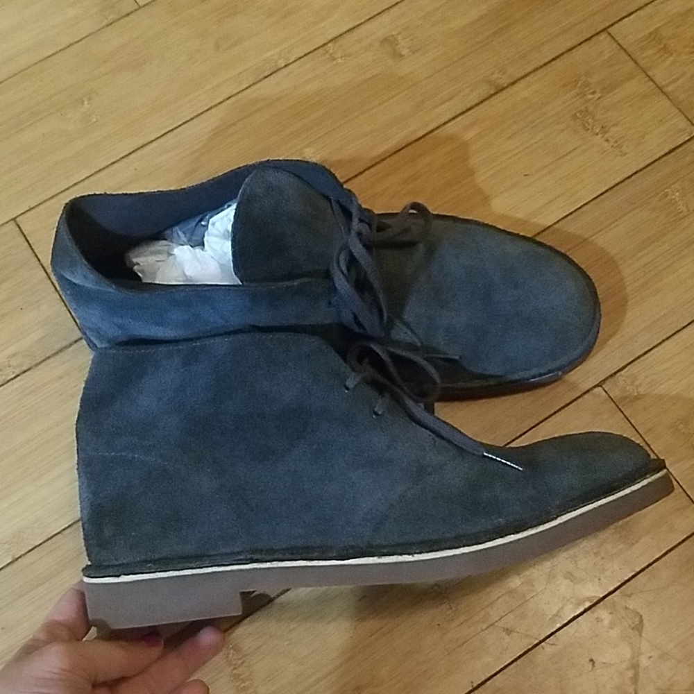 Clarks mens chukka boots suede leather